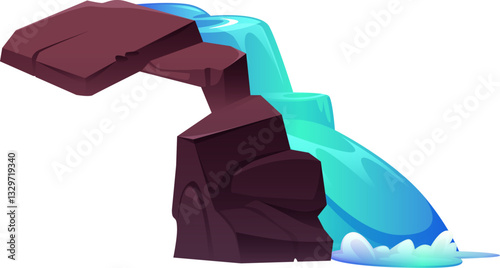 Streaming Falling Water