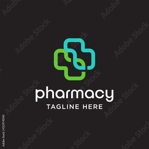 creative Pharmacy medical Logo design for eco Clinic Medicine hospital 
