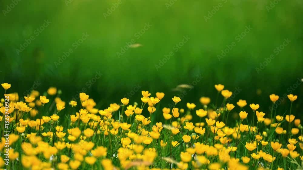 field of yellow flowers