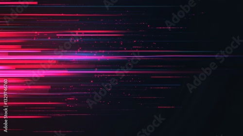 Abstract futuristic speed lines background showing fast motion effect
