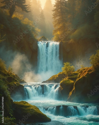 Whatcom Falls is nestled within tranquil and stunning scenery.