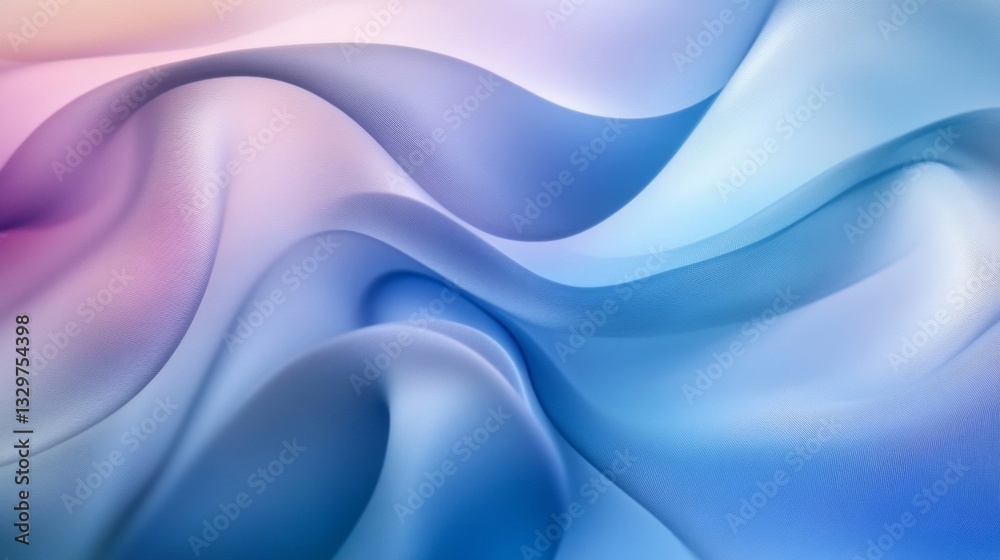 Obraz premium Abstract Pastel Waves Background Texture