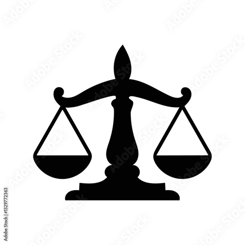 A balanced scale icon 2