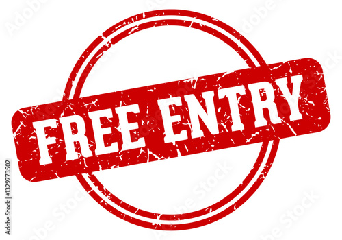 free entry stamp