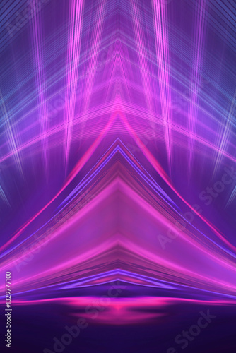 Abstract neon background wi...