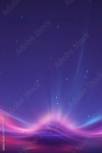 Abstract neon background wi...