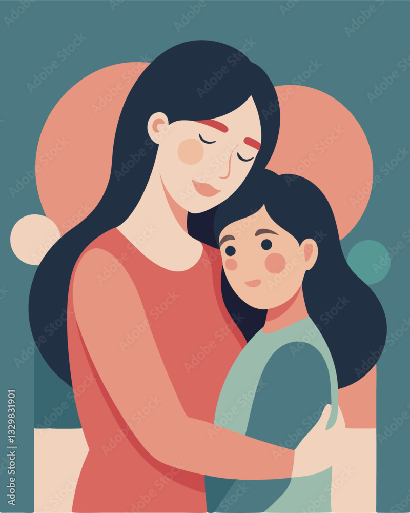Mother's Day: A Modern Embrace of Love and Family Hug Art Care Bond Mother's Day: A Modern Embrace of Love and Family Hug Art Care Bond