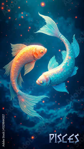 pisces zodiac mobile wallpaper vertical image