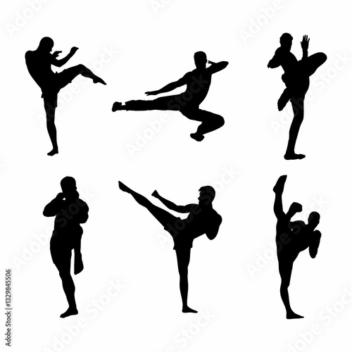 Martial art collections. Design image