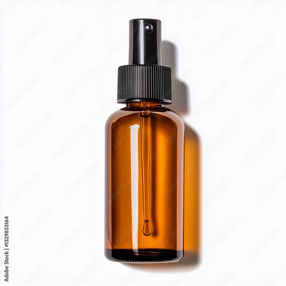 Glowing Tan Lotion on White background .Minimalist mockup of skincare , spray bottle for cosmetic packaging design , bottle mockup Glowing Tan Lotion on White background .Minimalist mockup of skincare , spray bottle for cosmetic packaging design , bottle mockup