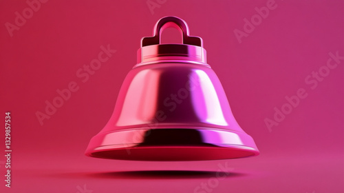 christmas bell isolated on white background