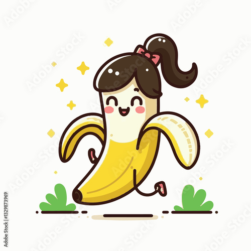 Adobe Illustrator ArtworkKeywords: banana, food, fruit, natural, tropical, organic, fresh, background, yellow, nutrition, healthy, ripe, peel, diet, isolated, sweet, health, white, vitamin, bunch, veg