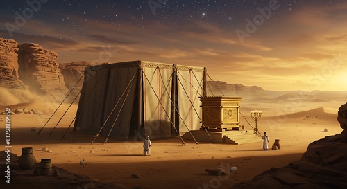 The Tabernacle in the Desert: A Digital Depiction of Ancient Israel's Sanctuary