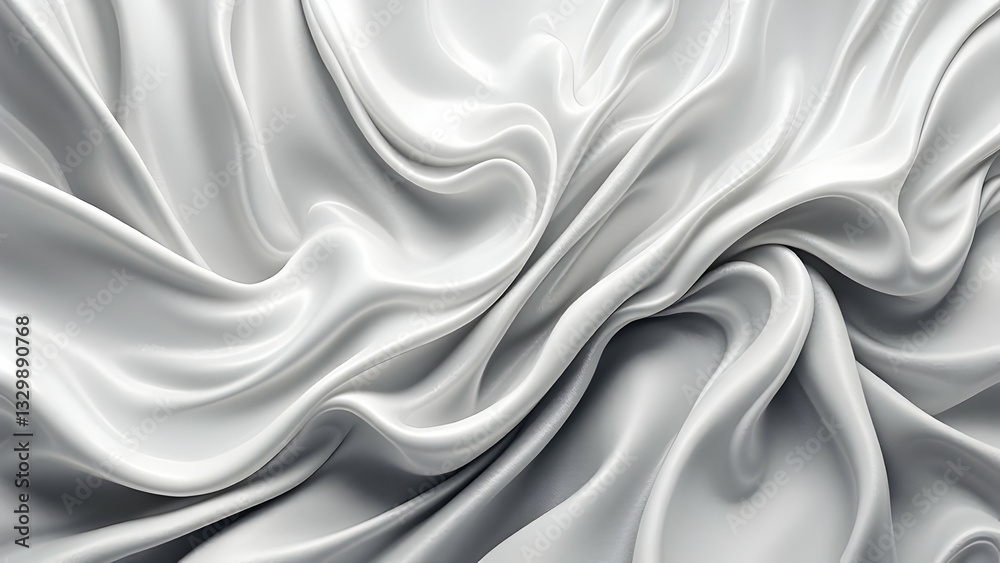 Milk Splash Creating Illusion of Luxury Fabric Drape with Elegant Folds Milk Splash Creating Illusion of Luxury Fabric Drape with Elegant Folds