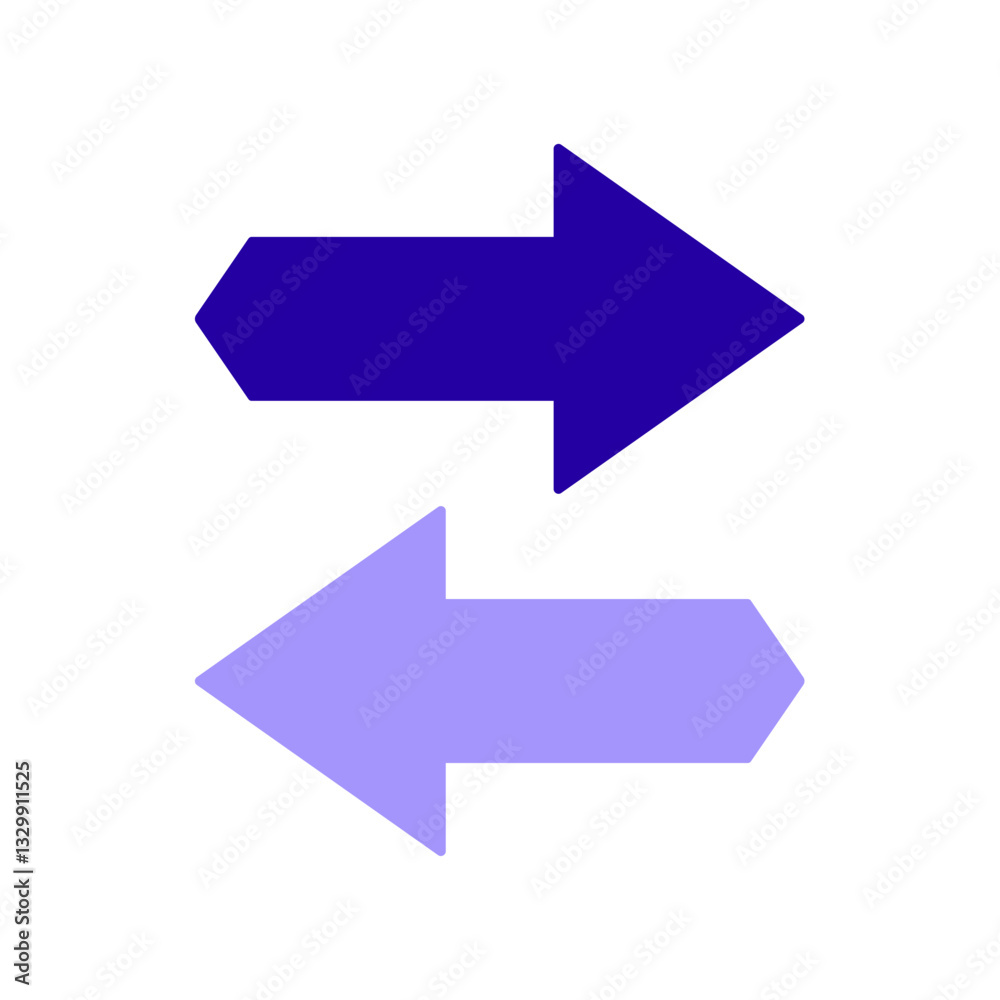 Icon a arrows, isolated against a clean background. Icon a arrows, isolated against a clean background.