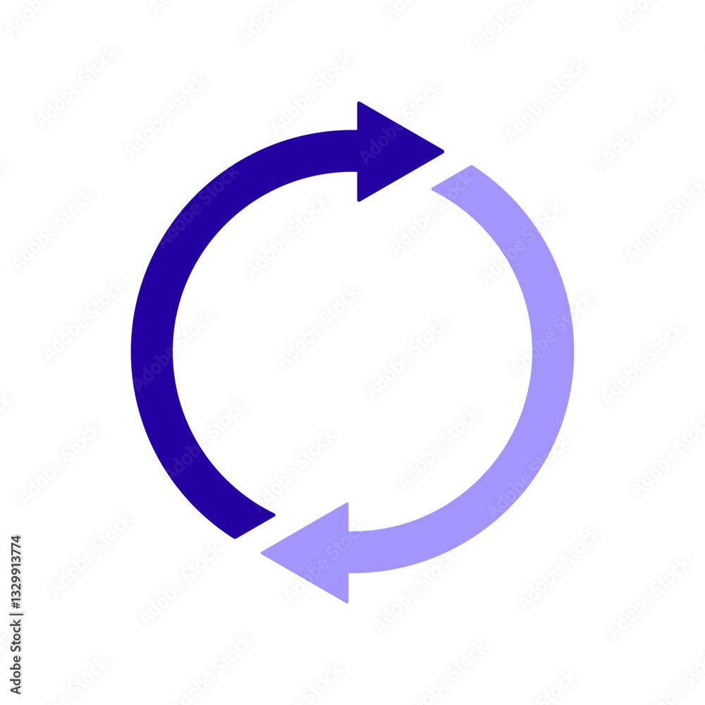 Icon a rotate, isolated against a clean background. Icon a rotate, isolated against a clean background.