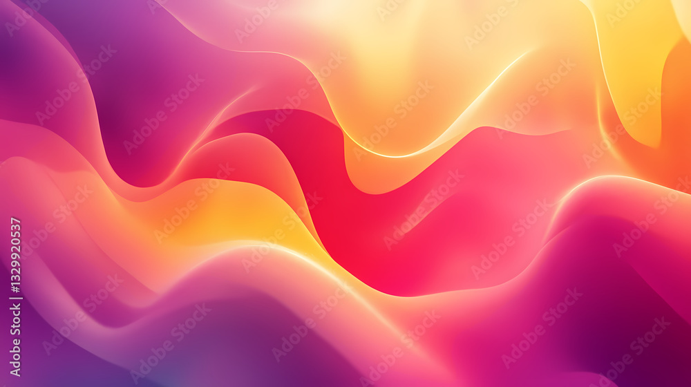 Warm gradient illustration of a colorful abstract background. Tinted Glows. Illustration Warm gradient illustration of a colorful abstract background. Tinted Glows. Illustration