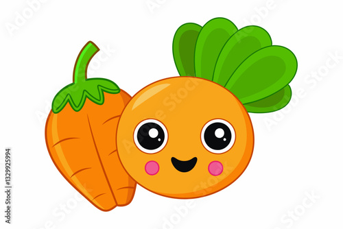 funny cartoon carrot