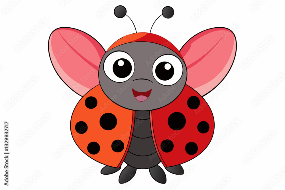 Obraz premium Cute animal vector art in illustration on a white Background 