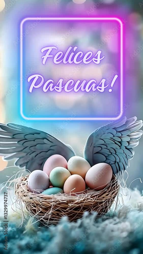 Felices Pascuas! móvil animación