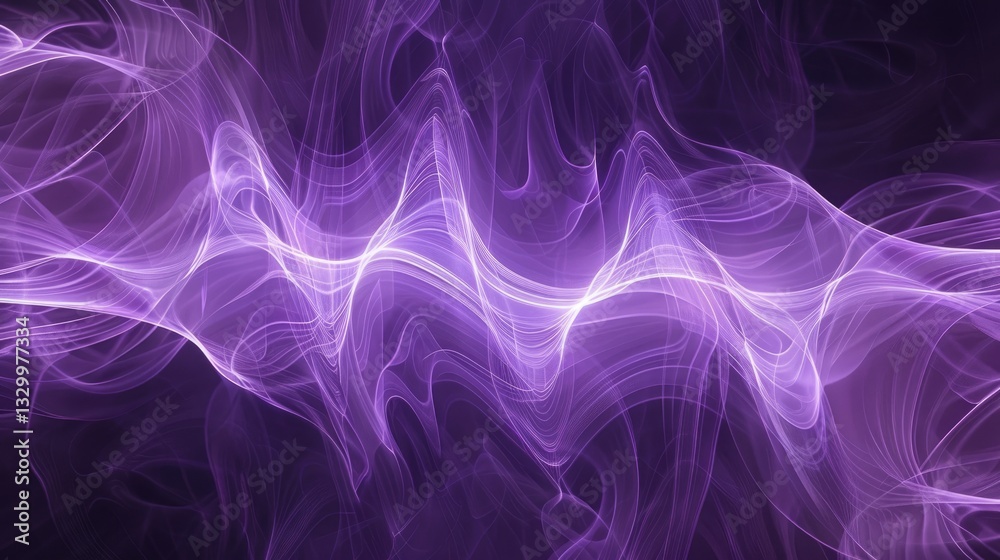 Abstract purple color wave flowing express the energetic ripple. Seamless texture of vividness curve swirling convey sense of harmony and wonderful scene perfect for effect and graphic design. AIG51. Abstract purple color wave flowing express the energetic ripple. Seamless texture of vividness curve swirling convey sense of harmony and wonderful scene perfect for effect and graphic design. AIG51.