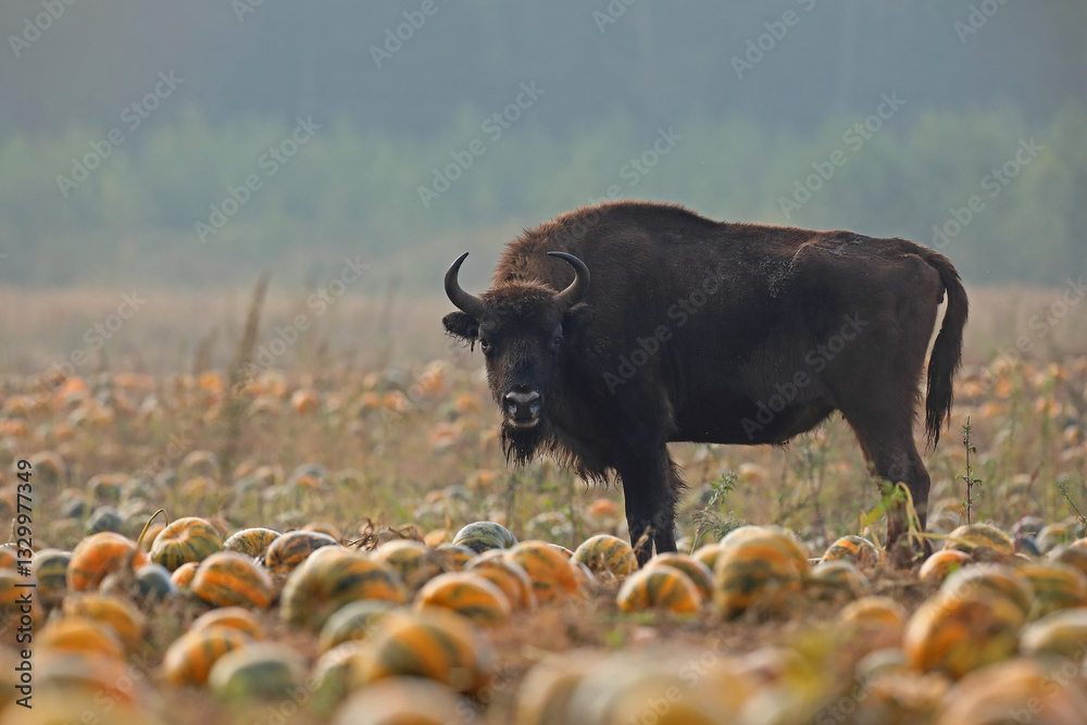 Żubr (Bos bonasus), wisent