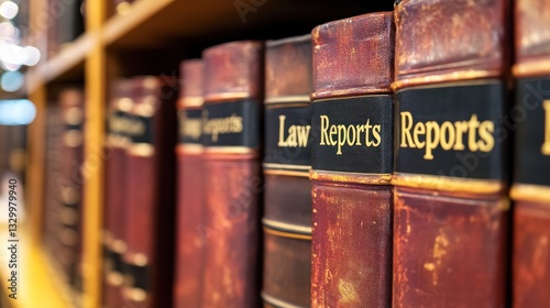 Law books shelf library legal research