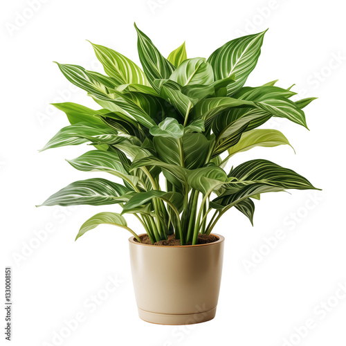 Wallpaper Mural Green Pot Plant Isolated On Transparent Background	 Torontodigital.ca