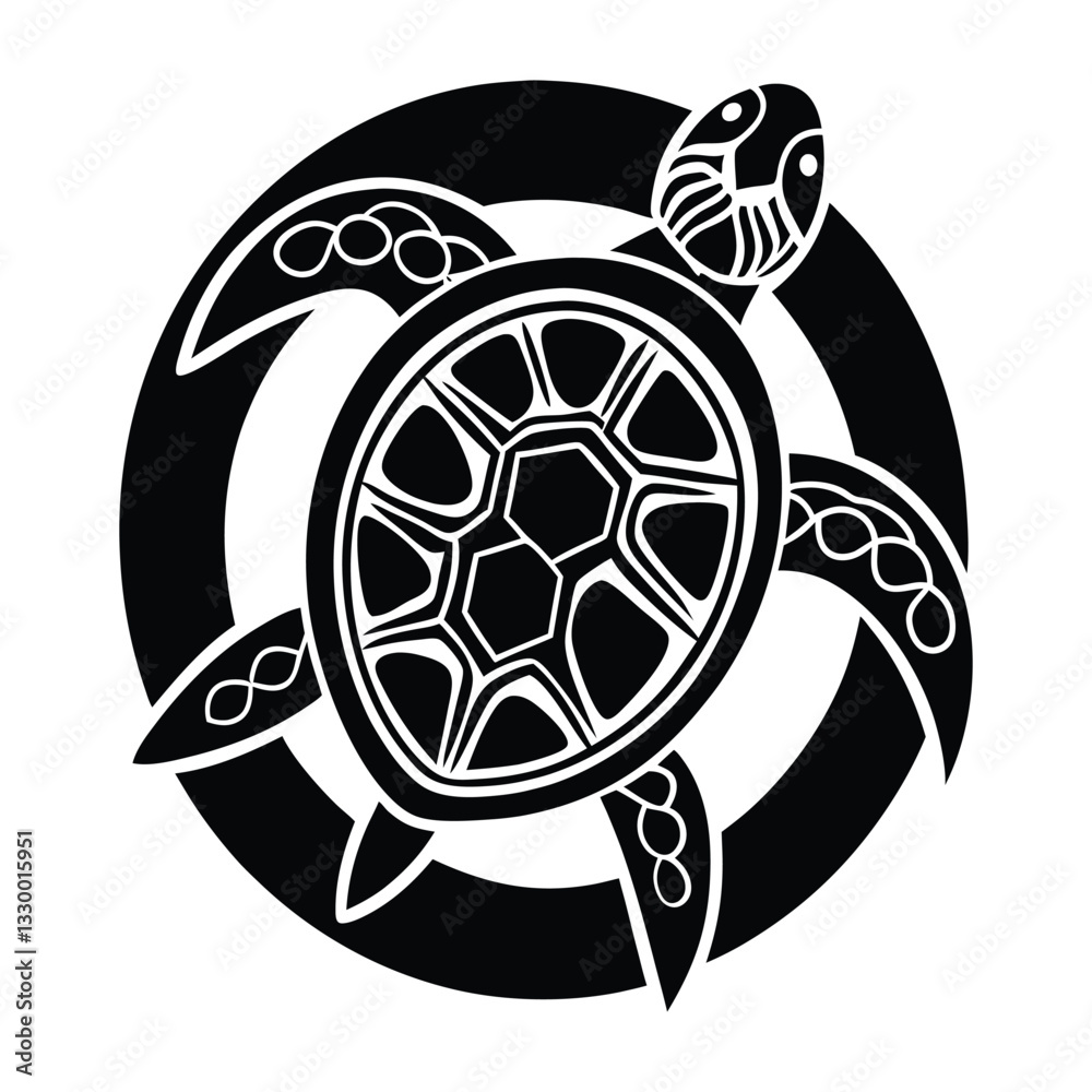Obraz premium turtle vector illustration