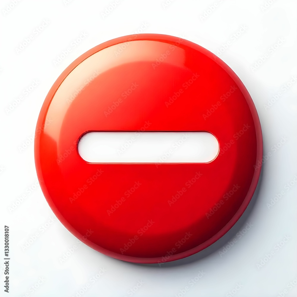stop button red stop button red