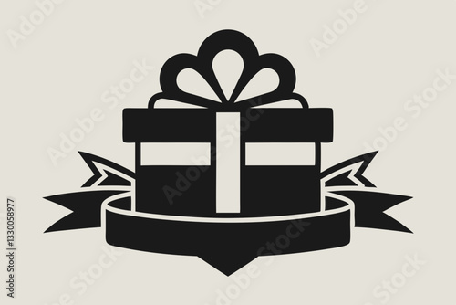 gift box with ribbon