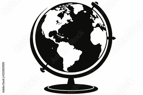 globe silhouette