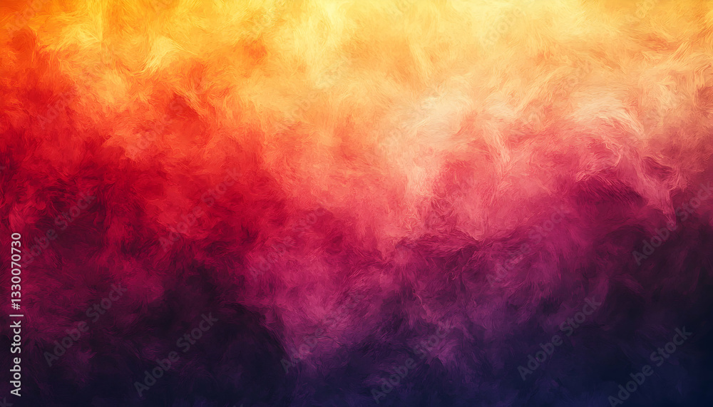 Colorful Abstract Cloudscape with Warm Red and Yellow Gradient Texture Colorful Abstract Cloudscape with Warm Red and Yellow Gradient Texture