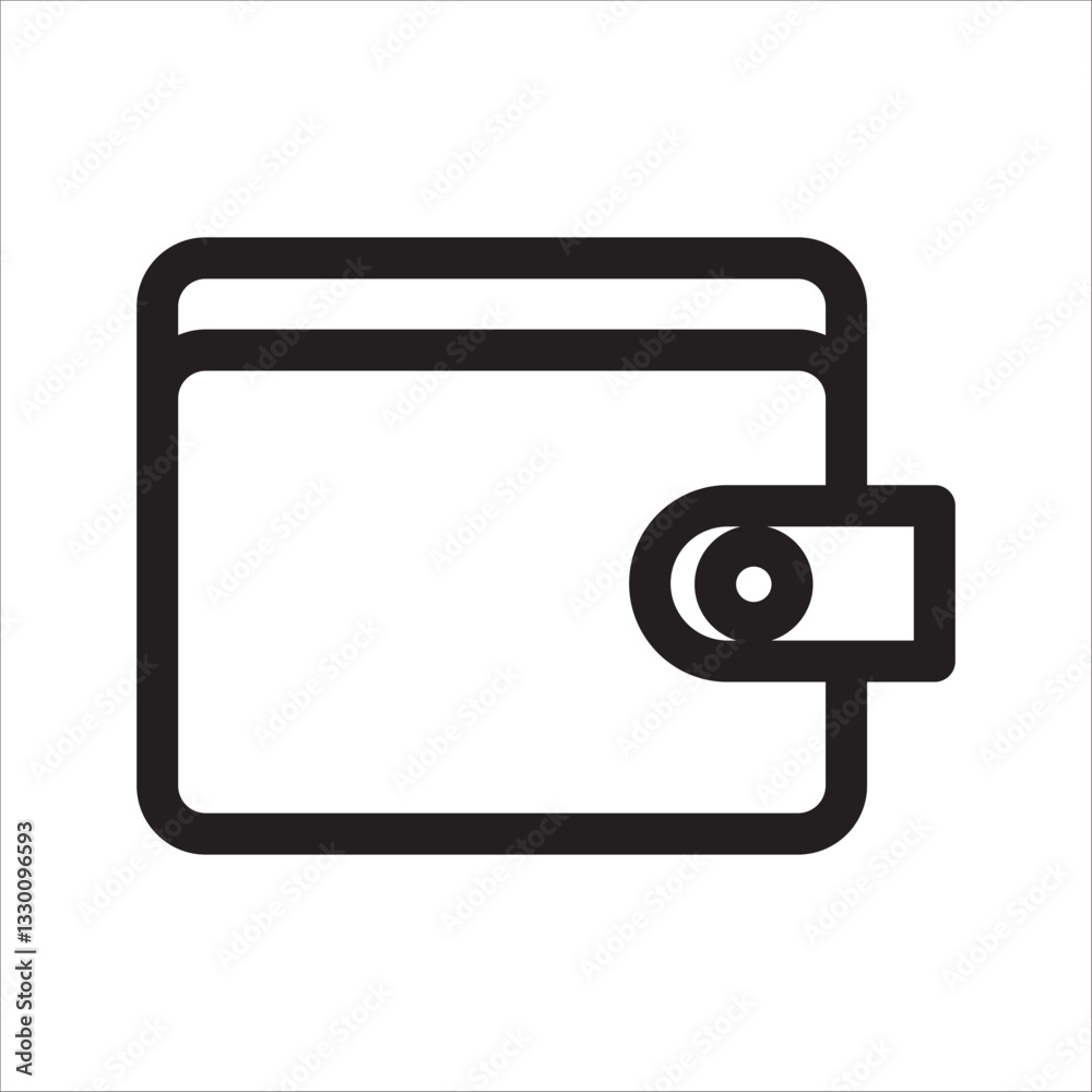 wallet icon with white background wallet icon with white background