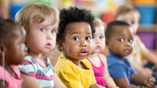 A group of children are sitting in a circle