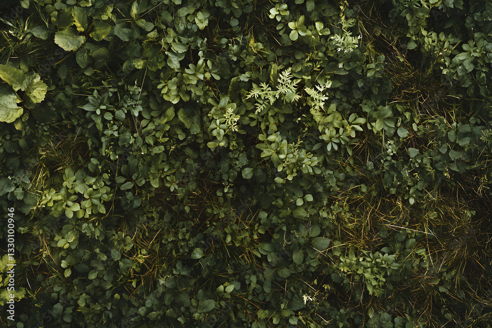 Fototapeta premium Seamless grass texture – soft and dark green