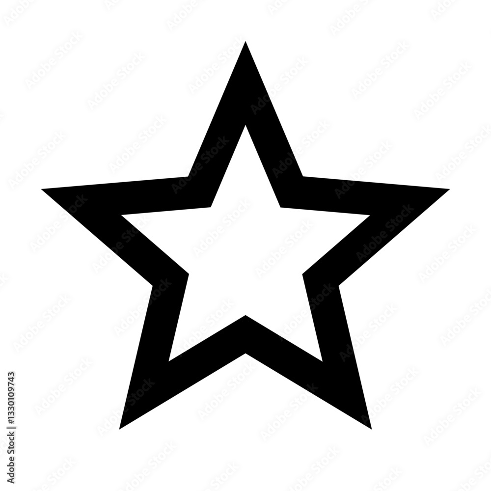 Hollow Star Icon
