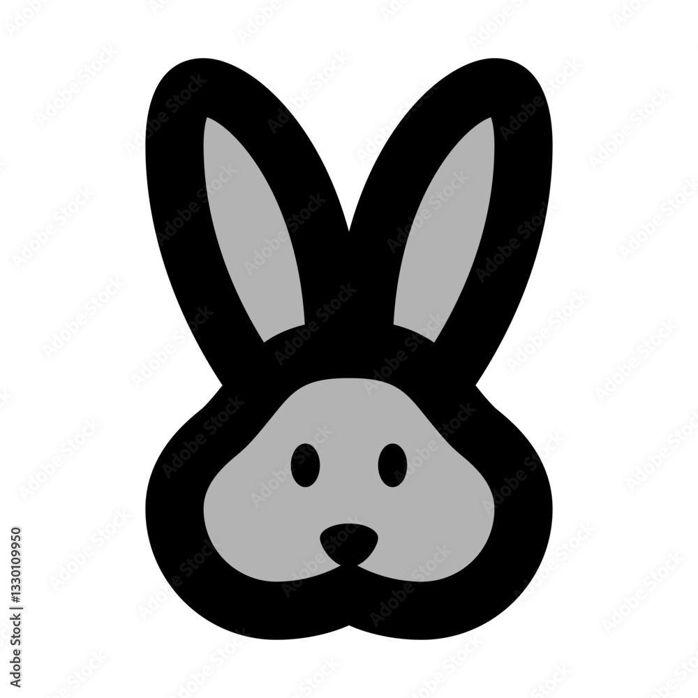 Rabbit Face Icon
