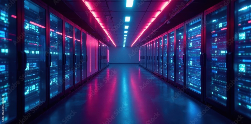 Sleek lab interior, quantum computers glowing, innovation, physics, sophisticated Sleek lab interior, quantum computers glowing, innovation, physics, sophisticated