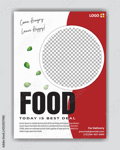 Resturent food Flyer. Today is the best deal.