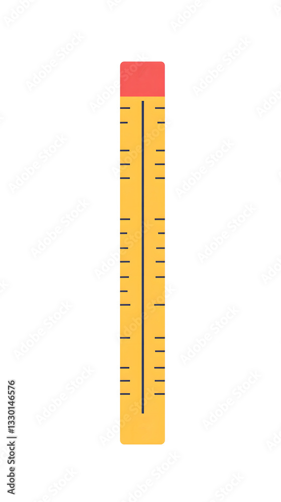 Minimalist Vertical Ruler Graphic for Product Design long title Minimalist and professional of a vertical ruler graphic with simple flat colors and a Minimalist Vertical Ruler Graphic for Product Design long title Minimalist and professional of a vertical ruler graphic with simple flat colors and a