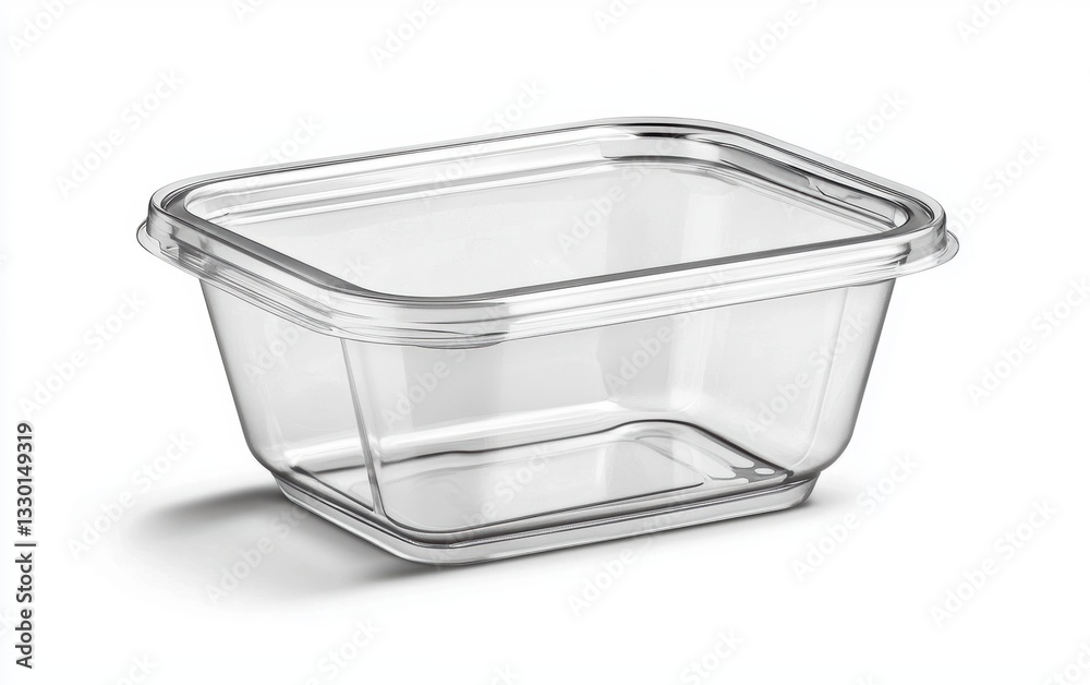 Reusable clear plastic takeout container with a tight-seal lid, ideal for storing fresh meals, leftovers, and food delivery packaging Reusable clear plastic takeout container with a tight-seal lid, ideal for storing fresh meals, leftovers, and food delivery packaging