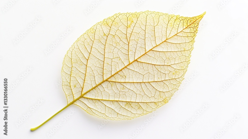 Fototapeta premium Translucent Tree Leaf Texture Design
