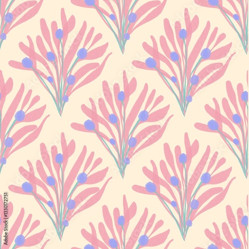 seamless pattern block pastelcolor