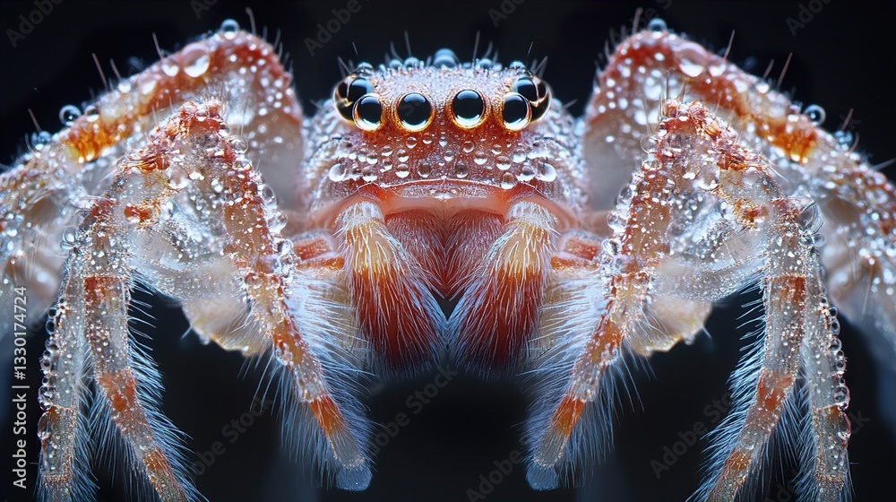 Fototapeta premium Symmetrical Art Exploring Themes of Vulnerability and Balance