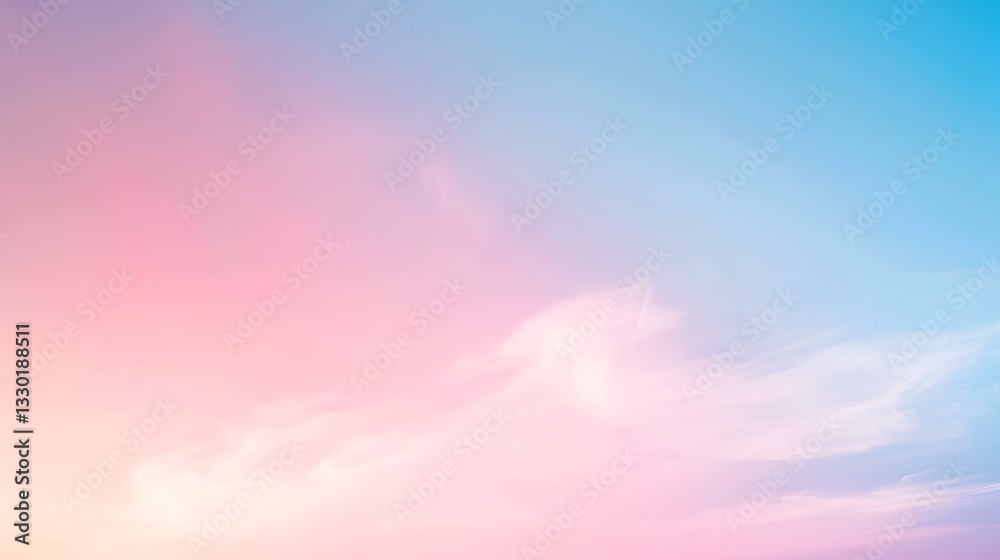 Obraz premium Soft Pastel Gradient Background with Gentle Color Shifts Evoking Calm and Elegance for Minimalist and Creative Projects
