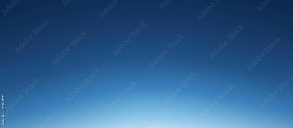 Obraz premium blue sky background with clear and sunny weather, minimalistic design,