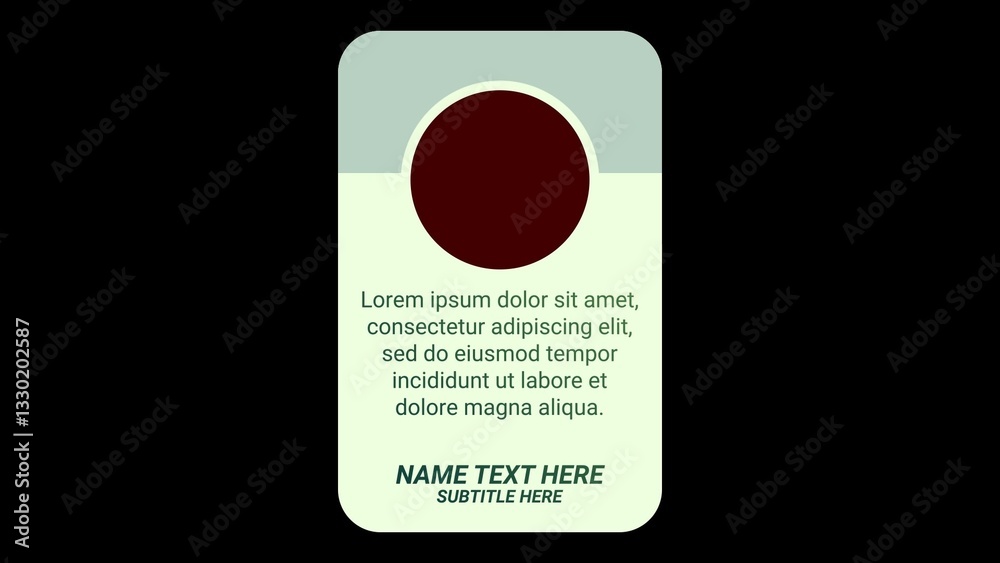 Soft Colors Modern Rating Testimonial Review Stock Template | Adobe Stock
