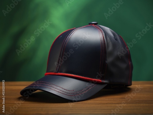 Wallpaper Mural Blank cap mockup on black background Torontodigital.ca