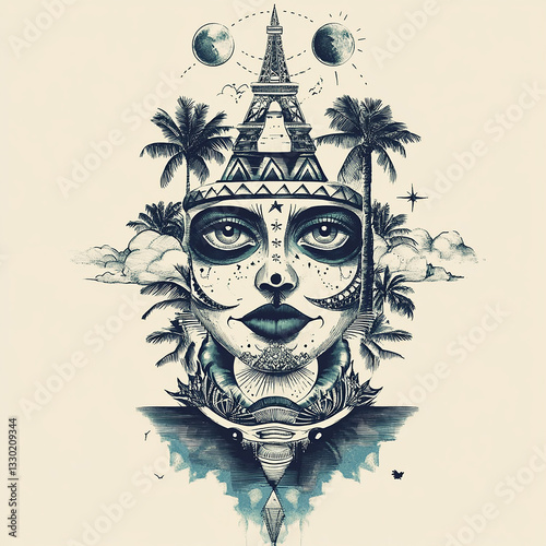 Surreal Parisian Dream
